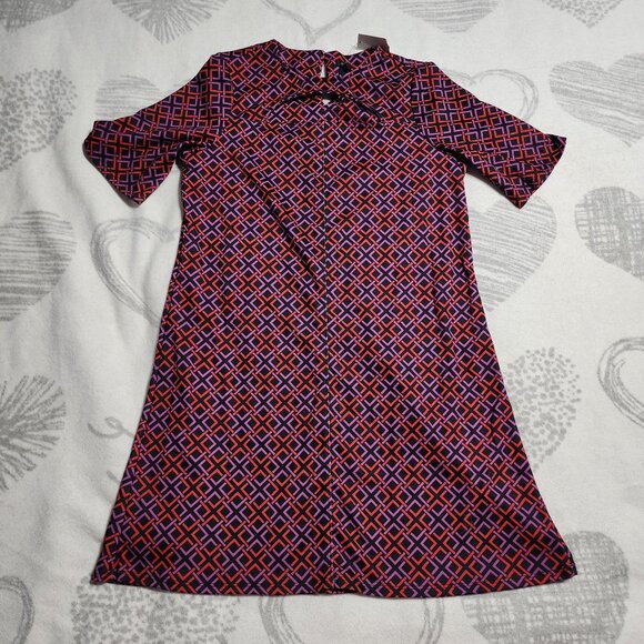 River Island Dresses & Skirts - River Island Cutout Geometric Shift‎ Mini Dress - Size 14